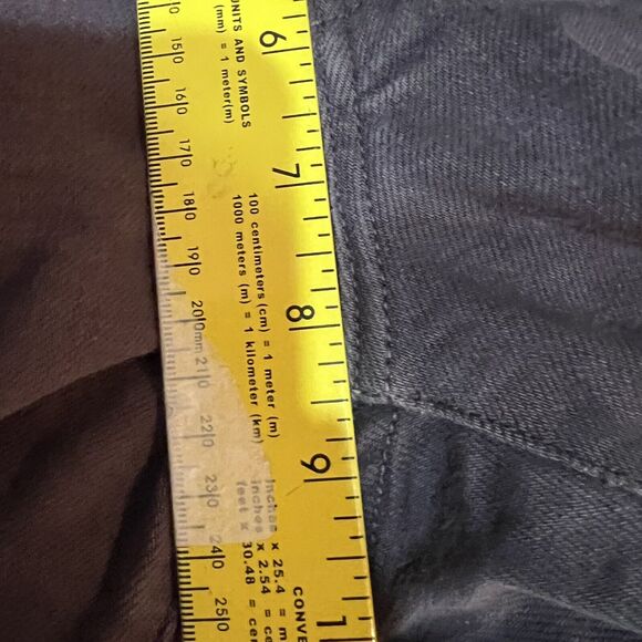 Raleigh Workshop Handcrafted Denim Jeans Mens 29x29 Gray Slim Taper Made in USA - Picture 8 of 13